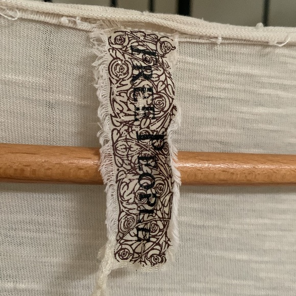 Free People vintage top, long sleeves, beige/off white - Picture 3 of 5